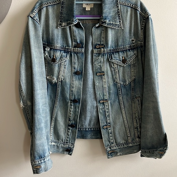 Able Merly Denim Jacket size Small - Picture 3 of 9
